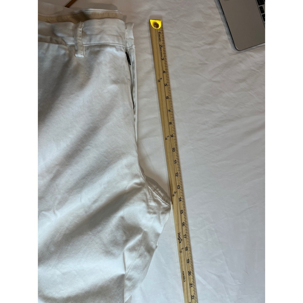 Polo Ralph Lauren Mens Chino Pants White 34/32 Classic Fit Cotton Preppy Wedding - Picture 7 of 12